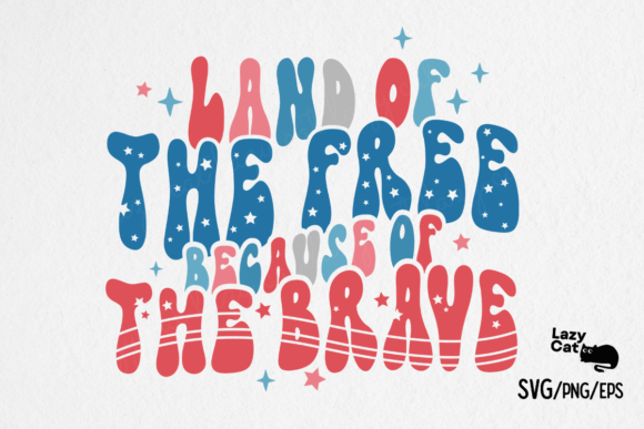 4th of July Retro Quote SVG Design for Crafts and Graphics