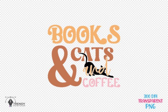 Books Funny Cat Quote SVG Design for Crafts and Graphics