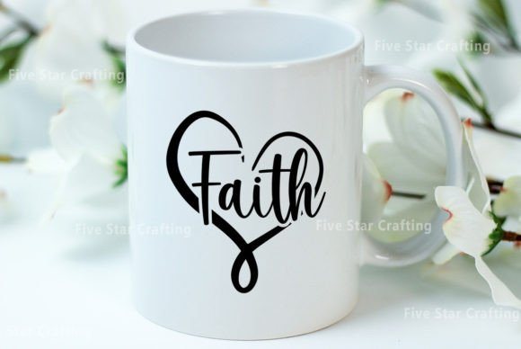 Faith Quote SVG Design for Crafts and Graphics