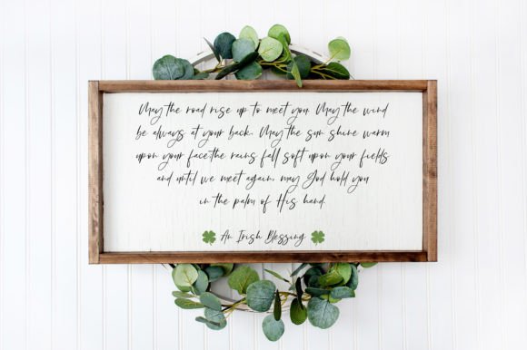 Irish Blessing Quote SVG St Patricks Day for Crafts and Graphics