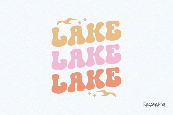 Lake Quote SVG Design for Crafts and Graphics