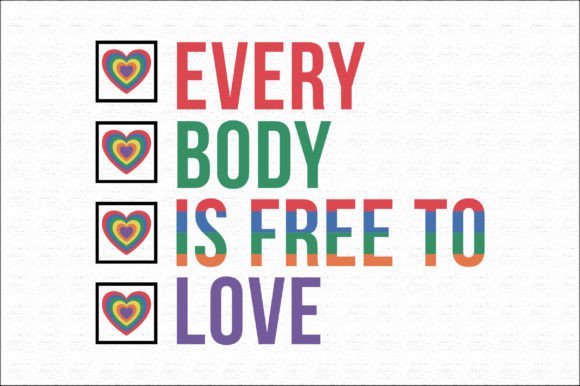 LGBTQ Pride Month Quote SVG Design for Graphics and Crafts