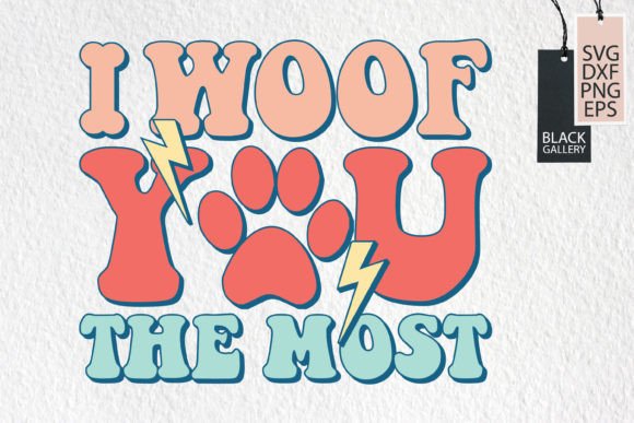 Retro Dog Quote SVG for Crafts and Graphics