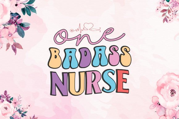 Retro Nurse Quote SVG Sublimation for Crafts and Graphics
