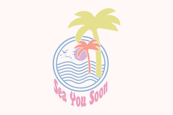 Summer Beach Quote SVG Design for Crafts and Graphics