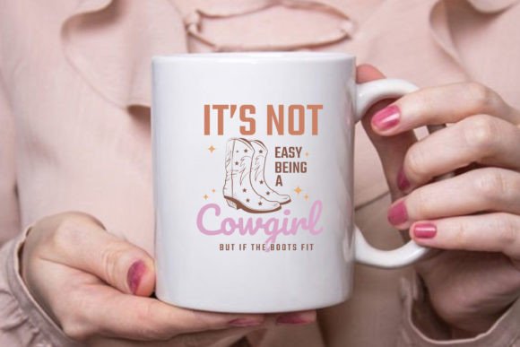 Western Cowgirl Quote SVG PNG Design for Crafts and Graphics