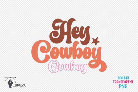 Western Hey Cowboy Quote SVG Design for Crafts and Graphics